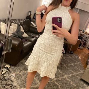 Lulu’s White Eyelet Dress